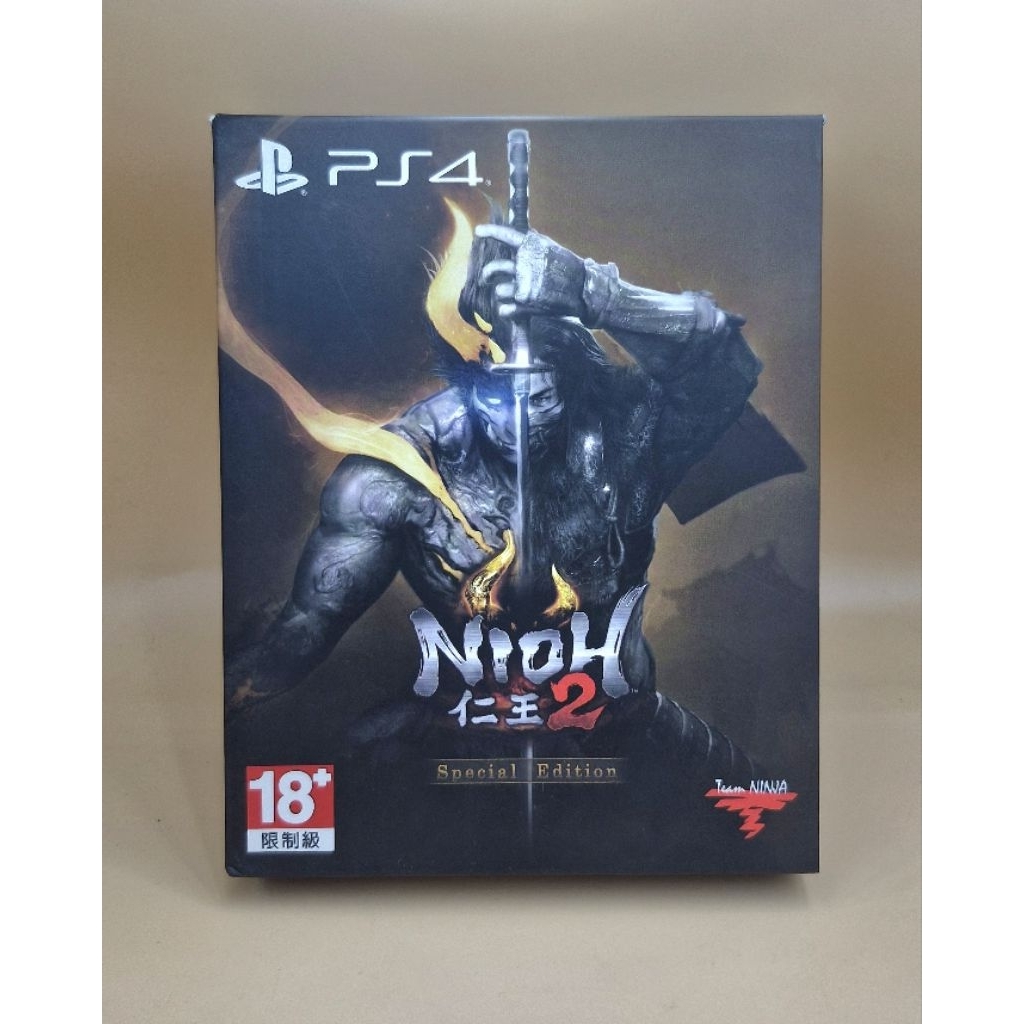 (มือสอง) มือ2 เกม ps4 : Nioh 2 ภาษาอังกฤษ แผ่นสวย