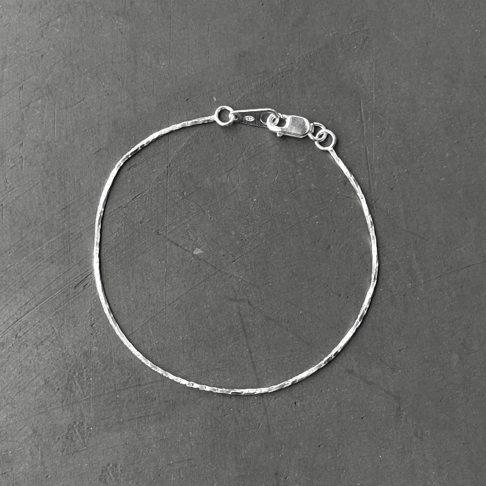 (bracelet,สร้อยข้อมือ) : SPARKLE CHAIN BRACELET SILVER925 / สร้อยข้อมือเงินแท้ กำไลข้อมือ เงินแท้ 925 | YOUR WISHLIST