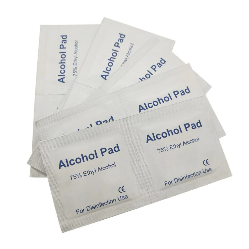 Alcohol Pad ชิ้นละ 1 บาท แผ่นแอลกอฮอล์ 75% เช็ดทำความสะอาดเล็บแบบพกพา สินค้าพร้อมส่ง thumbnail 4