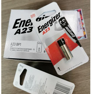 23A (A23) Energizer Alkaline Battery ถ่านอัลคาไลน์ 12V (1 ก้อน) เอ็นเนอร์ไจเซอร์
