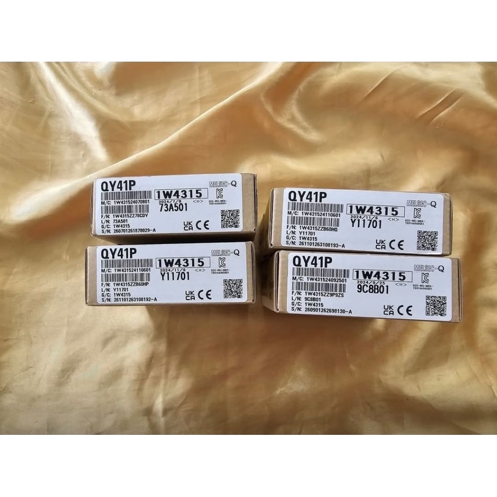 QY41P PLC MITSUBISHI ป้ายเหลือง