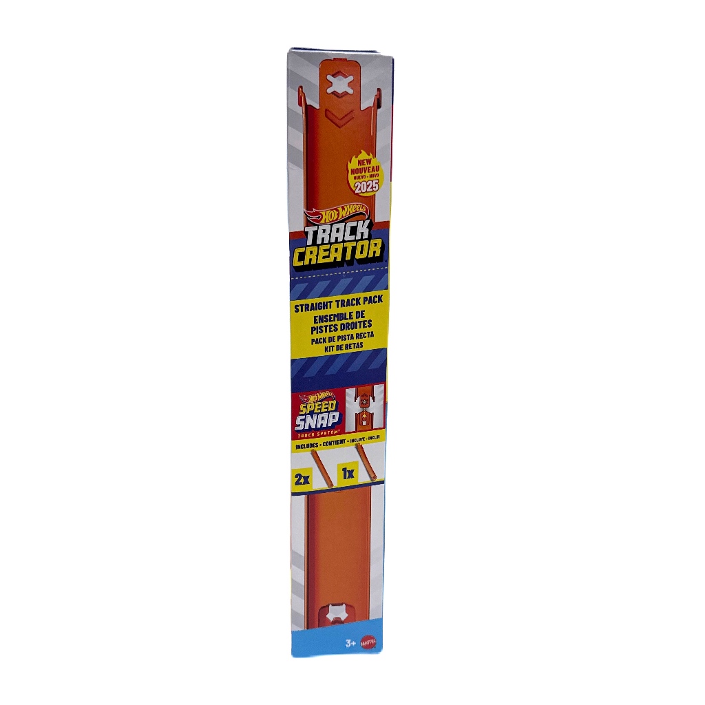 Hot Wheels ชุดเซ็ตรางรถของเล่น Creator Straight Track Pack JDW41