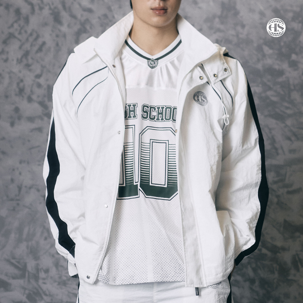 Highschool Sports Collection 2025 Nylon Jacket เสื้อคลุม ไนลอน - OTB21705