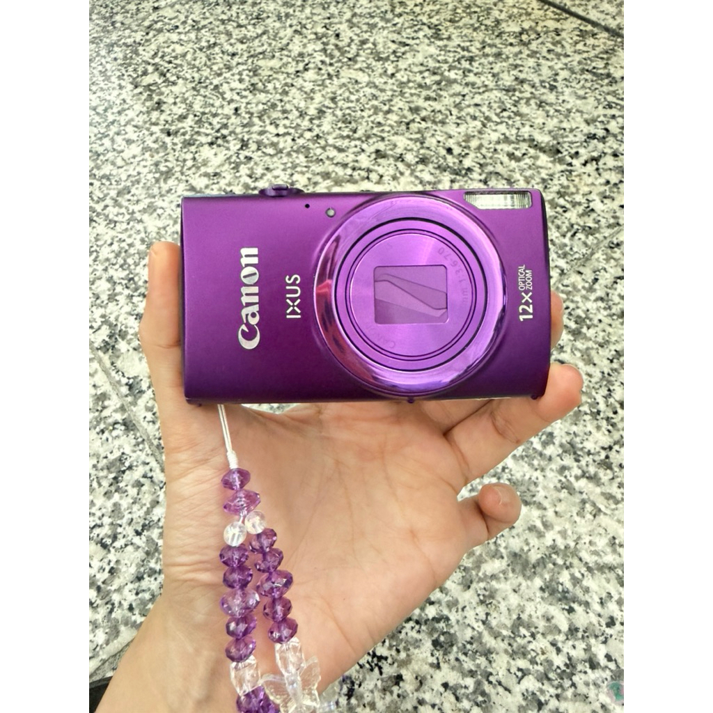 กล้องดิจิตอลมือสอง canon ixus285HS สีม่วง