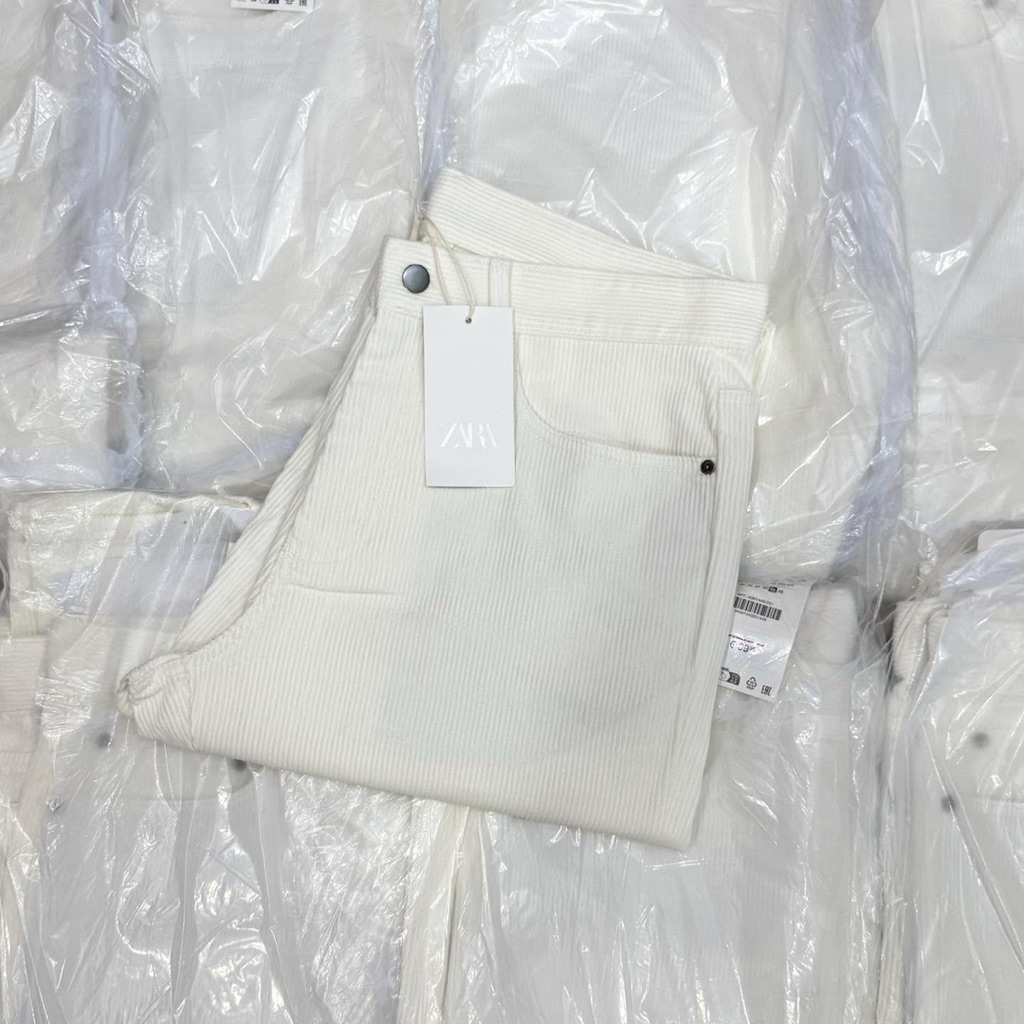 กางเกงขายาวของแท้ 100% แทรกครบ ผ้าลูกฟูกอย่างดี ทรงสวยมาก สินค้าพร้อมส่ง - รูปที่ 2