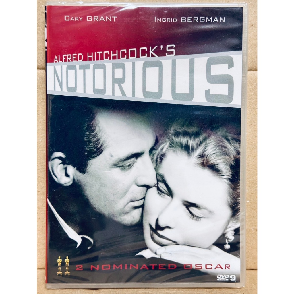 DVD : Notorious (1946) สายลับสาวผู้ฉาวโฉ่ " Cary Grant, Ingrid Bergman " Alfred Hitchcock Collection