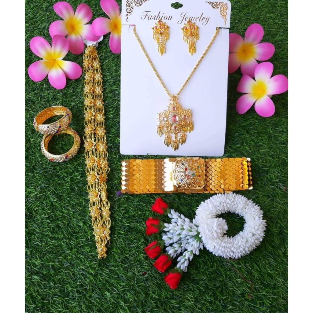 เครื่องประดับชุดไทย   สร้อยคอชุดไทย สังวาลชุดไทย