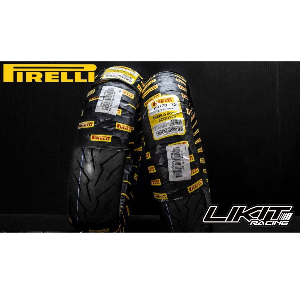 ยาง PIRELLI Diablo Rosso Scooter ยางมอเตอร์ไซค์ Nmax / Grand filano