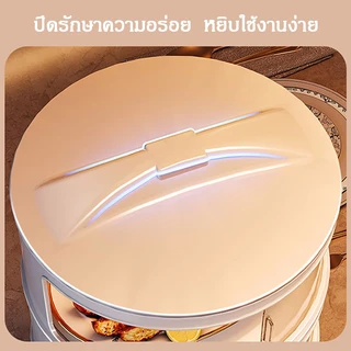 【COD】เก็บอาหาร 3/4/5 ชั้นเก็บอุณหภูมิ ชั้นวางอาหาร ป้องกันเชื้อโรค กันแมลง ถนอมอาหาร ชั้นเก็บอาหาร