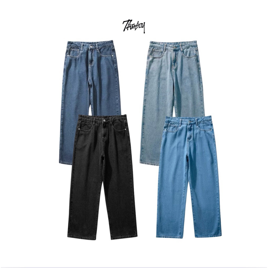 THEBOY-VESPER JEANS กางเกงยีนส์ทรงกระบอกตรง