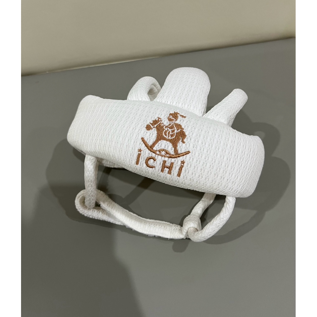 (มือสอง) ICHI หมวกกันกระแทกเด็ก สีขาว