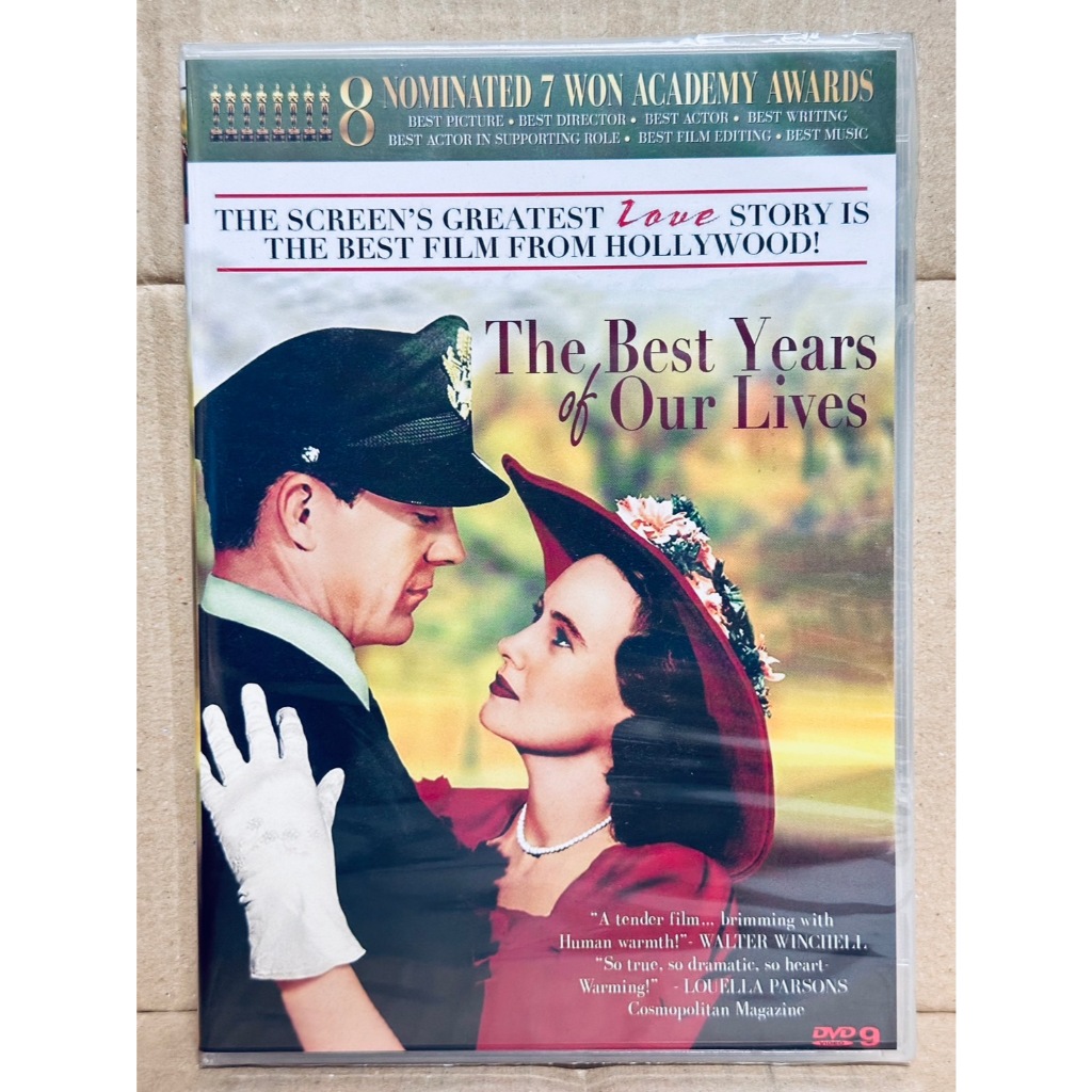 DVD : The Best Years of Our Lives (1946) เรื่องรักหลังสงคราม " Myrna Loy, Fredric March "