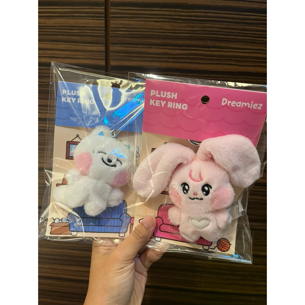 [พร้อมส่ง] Mini Plush Keyring - DREAMIEZS ทุกเมม