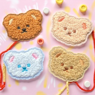 😄10บาททุกชิ้น😄 ตัวรีดติดเสื้อ UC18 DIY:ตัวรีดหมีน่ารัก 4 สี …