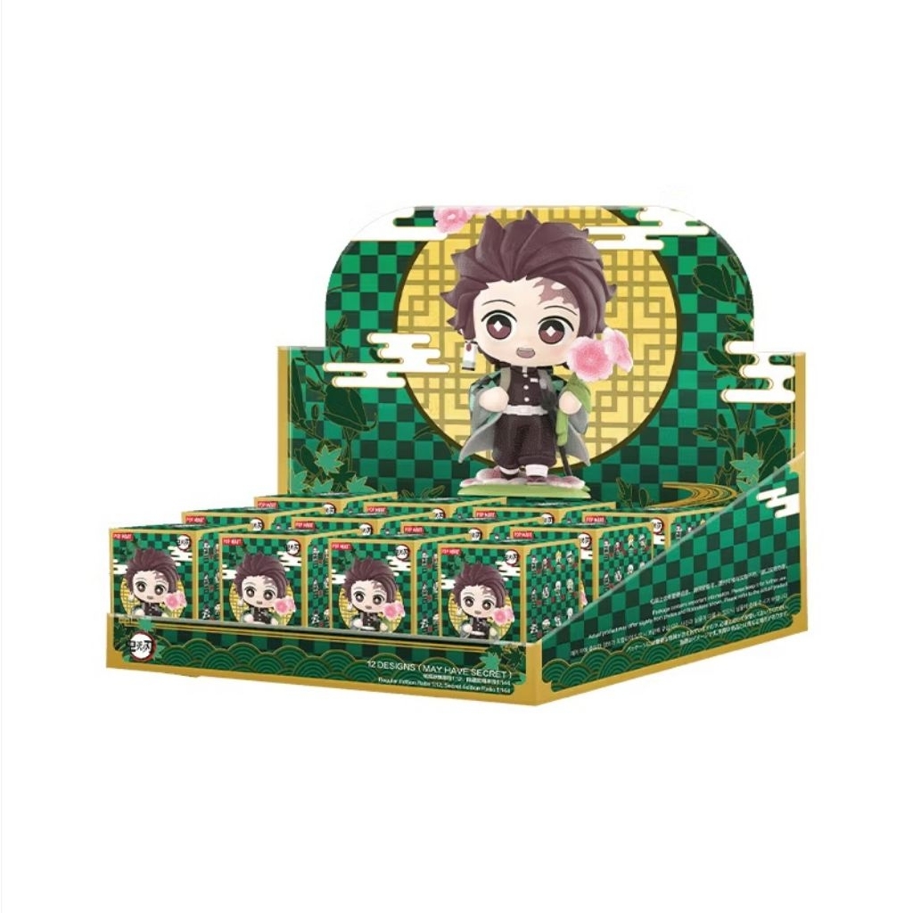 (เลือกตัว)​ของแท้ 💯💯(พร้อมส่ง)​ กล่องสุ่ม kimetsu ​no yaiba​ ดาบพิฆาตอสูร popmart เช็คการ์ด ไม่แกะซอ