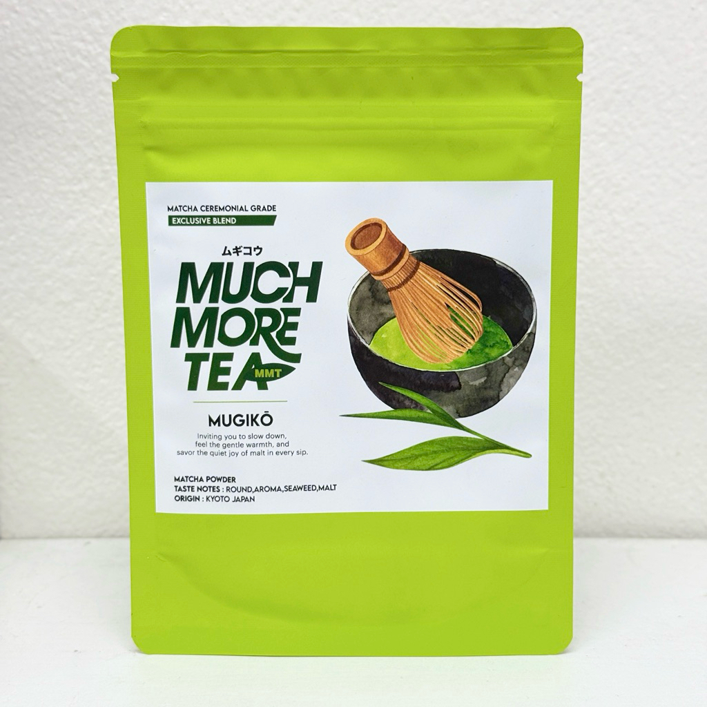MUGIKO l 20 กรัม สาหร่ายมอลต์ l MUCH MORE TEA | CEREMONIAL GRADE