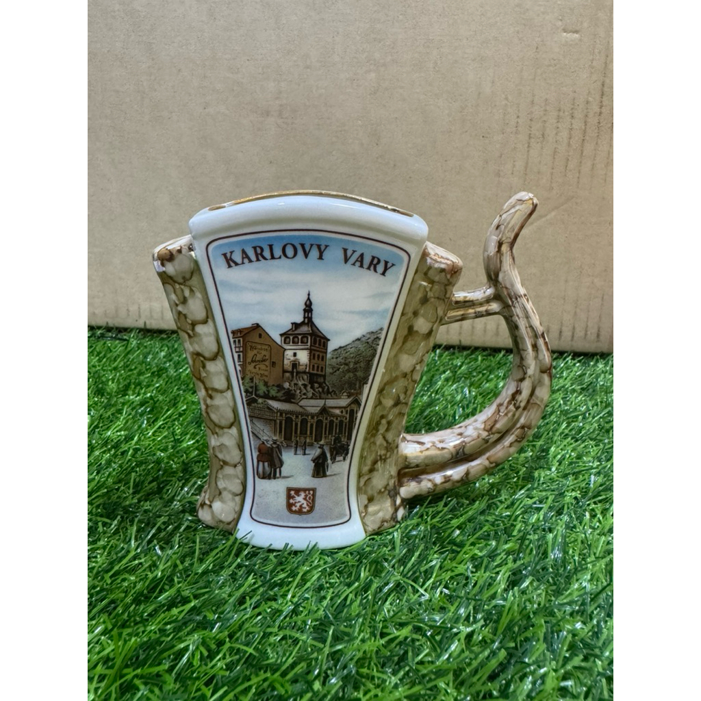 แก้วดื่มน้ำแร่ Karlovy Vary ของแท้จาก Czech Republic 🇨🇿