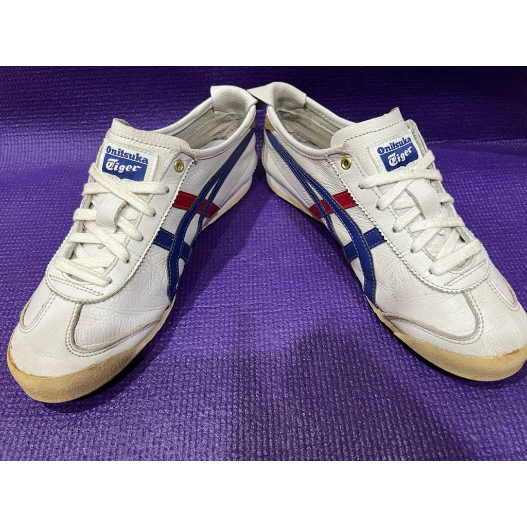 รองเท้า Onitsuka Tiger (โอนิซึกะ ไทเกอร์) รุ่นยอดนิยมคือ MEXICO 66 รหัส D507L ขนาด 39.5 ยาว25