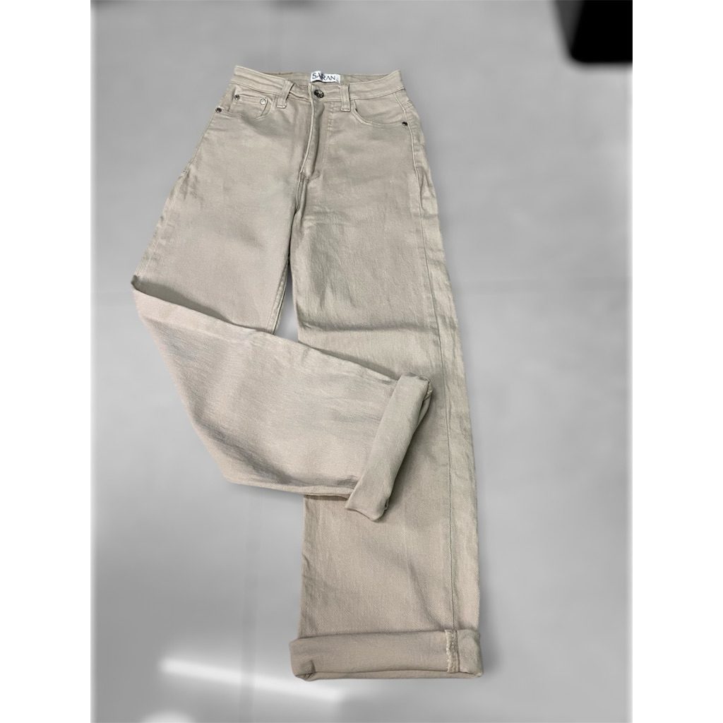 กางเกงยีนน์ขายาว งานSaranมือสอง