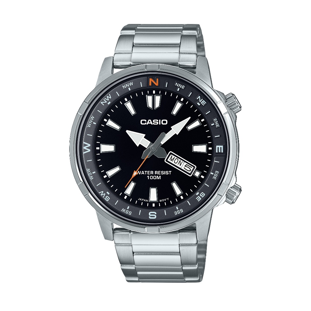 Casio นาฬิกาข้อมือผู้ชาย รุ่น MTD-130D-1A4VDF Sporty Men's Watch Quartz ( ระบบถ่าน )