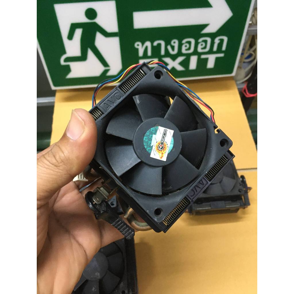 CPU FAN AMD Cooling ซิงค์พัดลมแกนทองแดง มือสอง มีผลเทส