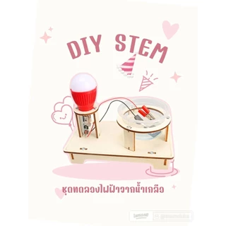 สิ่งประดิษฐ์ การทดลองวิทย์ เครื่องกำเนิดพลังงานไฟฟ้า จากน้ำเกลือ วิทยาศาสตร์และเทคโนโลยีการผลิตขนาดเล็ก