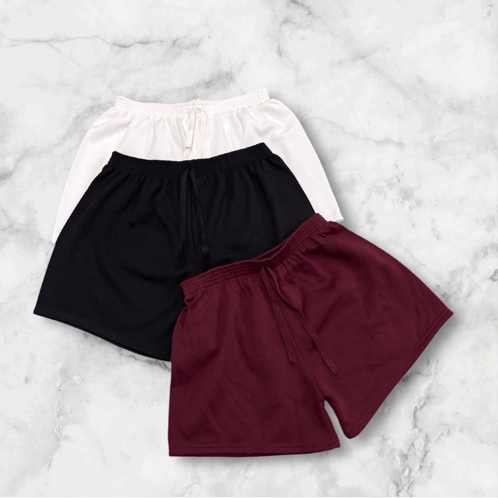 กางเกงขาสั้น (ผ้าคอตตอน) ผ้ายืดนุ่ม เนื้อผ้าดี