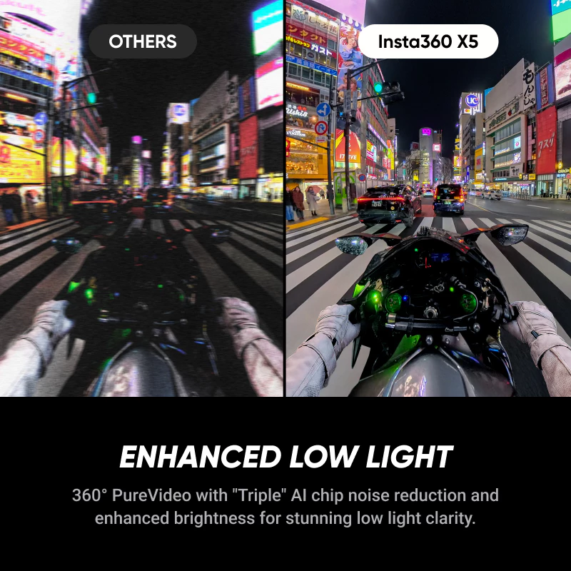 【New Arrival】Insta360 X5 (Satin White )Standard/Essentials Bundle 8K 360 Action Cam รับประกันศูนย์ไทย 1 ปี thumbnail 6