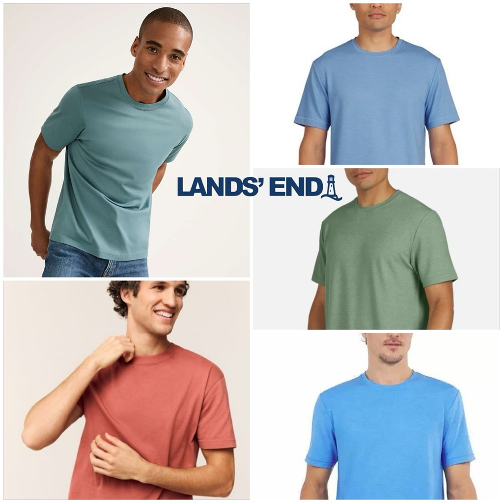 เสื้อยืด Lands End Essentials T-Shirt