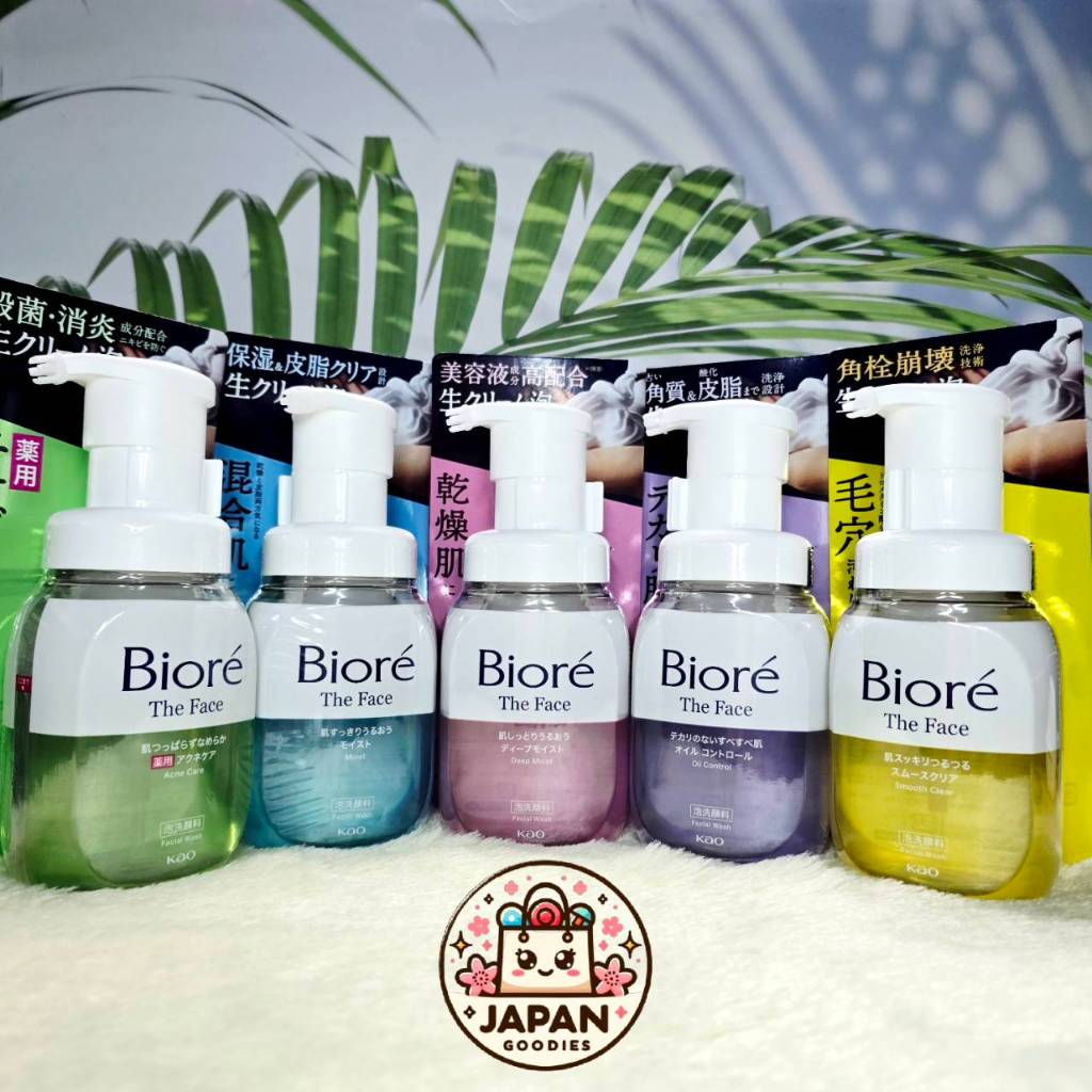 🍀พร้อมส่ง🍀 Biore The Face Foam Facial Cleanser ของแท้จากญี่ปุ่น