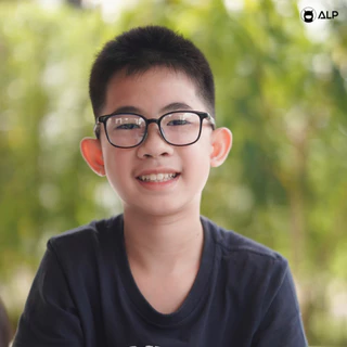 ALP แว่นกรองแสงเด็ก แว่นเด็ก อายุ 4-14 ปี กรองแสงสีฟ้า กรอบTR90 แตกหักยาก รุ่น KB0006