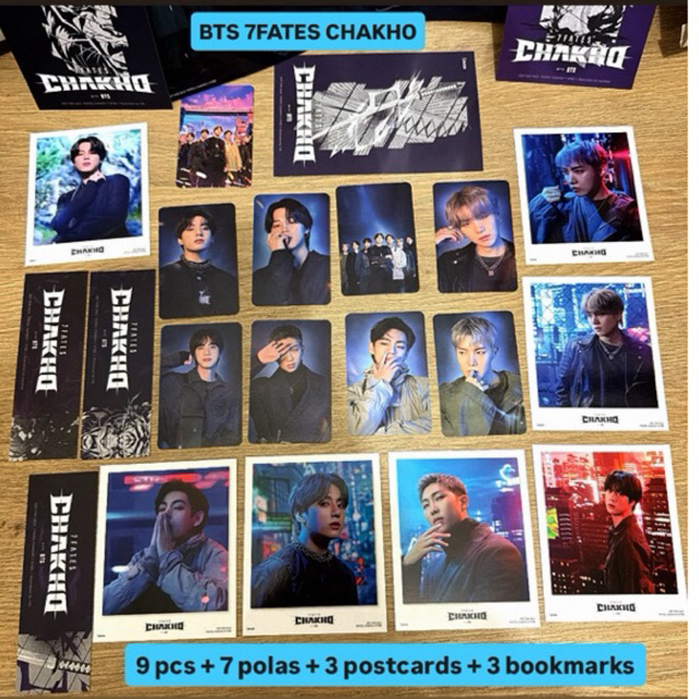 BTS 7Fates Chakho Exclusive Limited inclusions photocard polaroid option pob poster #7FATES_CHAKHO