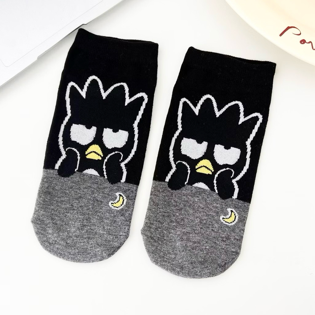 ถุงเท้า bad badtz maru แบดแบดมารุ มีหลายสีหลายลาย