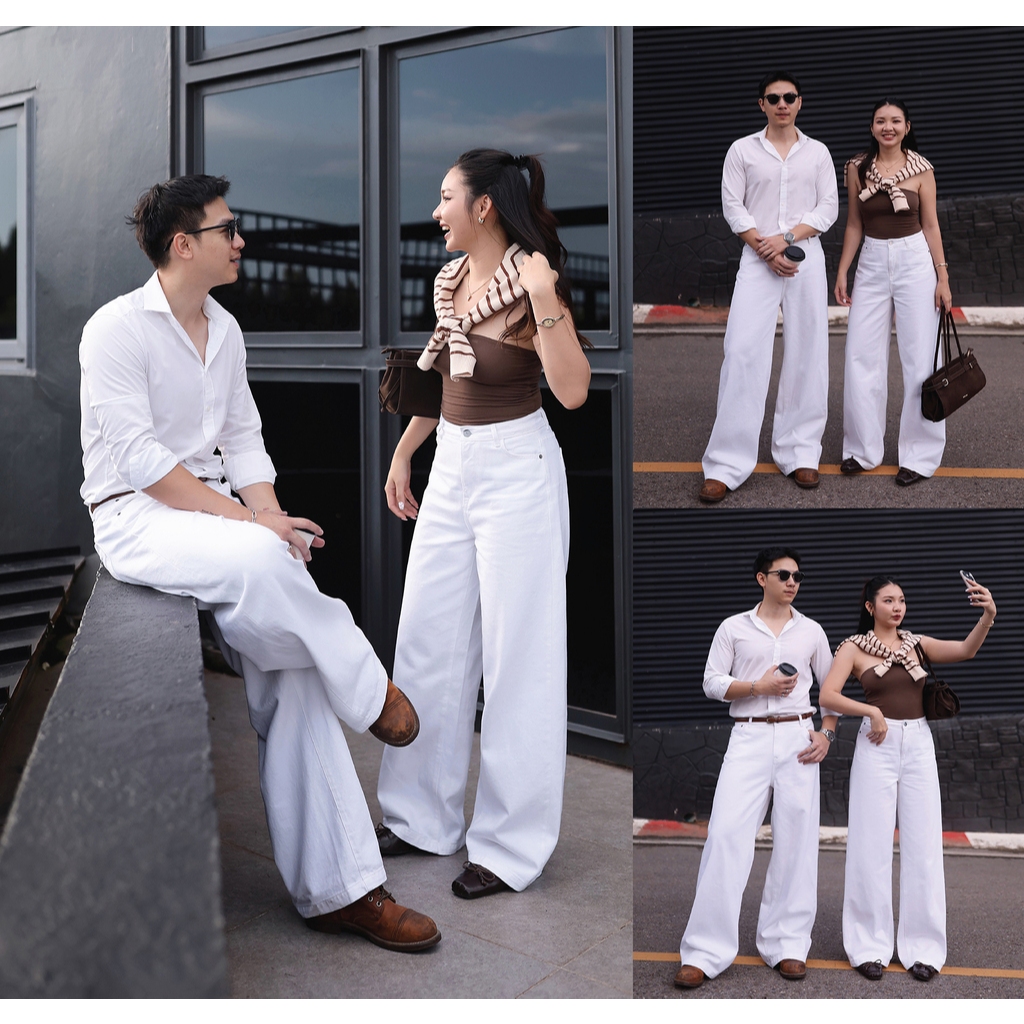 ເສື້ອກางເກງ N7068 YOKURT HEART POCKETS JEANS - NUMBERSEVEN