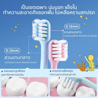 Dexter แปรงสีฟันเด็ก ลิตเติลปรินซ์ ขนแปรงนุ่ม ไม่ทำร้ายเหงือก เด็กแปรงฟันง่าย ทำความสะอาดดี โปรโมชั่น ซื้อ 2 ชิ้น ลด 15%