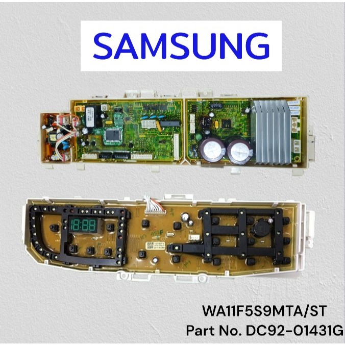 อะไหล่เเท้ศูนย์/PCB MAIN/เมนบอร์ดเครื่องซักผ้าซัมซุง/DC92-01431G/ใช้กับรุ่นWA11F5S9MTA/ST