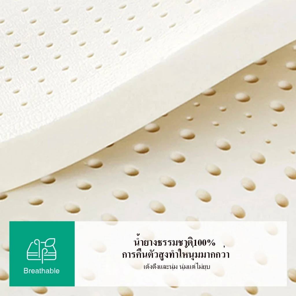 Novilla ที่นอนยางพารา สปริงพ็อกเก็ต หนา 12 นิ้ว รุ่น IceMint thumbnail 5