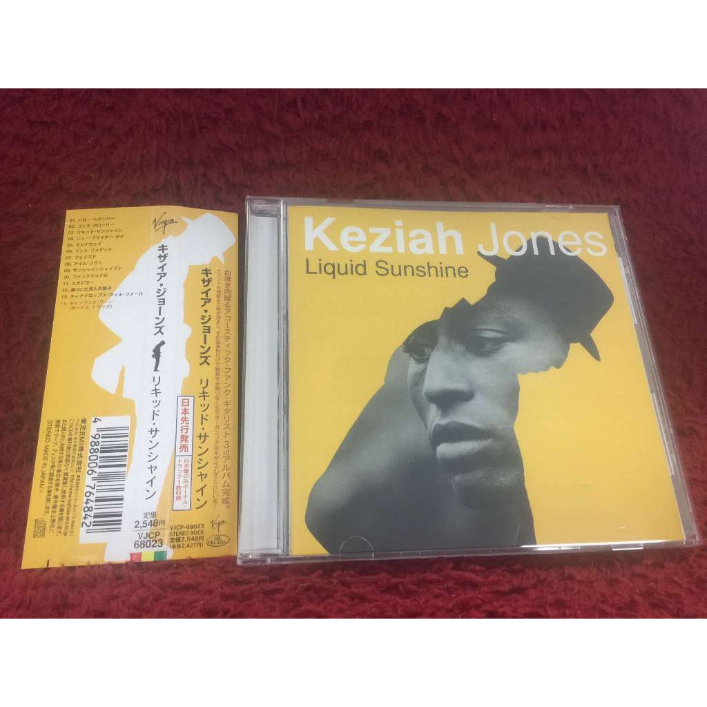 CD Keziah Jones – Liquid Sunshine สภาพตามรูปปก ZA139-67