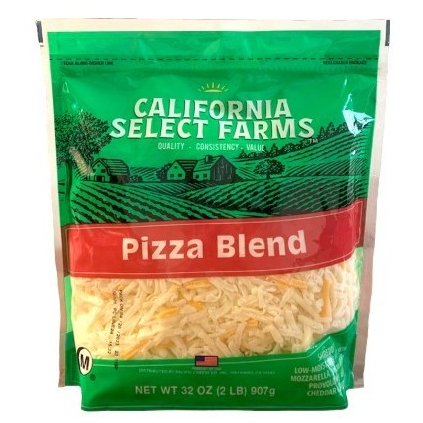 ชีส Pizza Blend Cheese - California Select Farms ขนาด 907g
