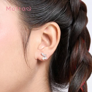 Motta Pearl Crush Online Exclusive ต่างหูติดหู ประดับมุกดีไซน์เรียบหรู แฟชั่น ใส่ออกงาน Nickel Free