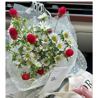 รามี่โฟม หิมะ 50ซม.*4 หลา หรือประมาณ 3.6 เมตร กระดาษห่อช่อดอกไม้