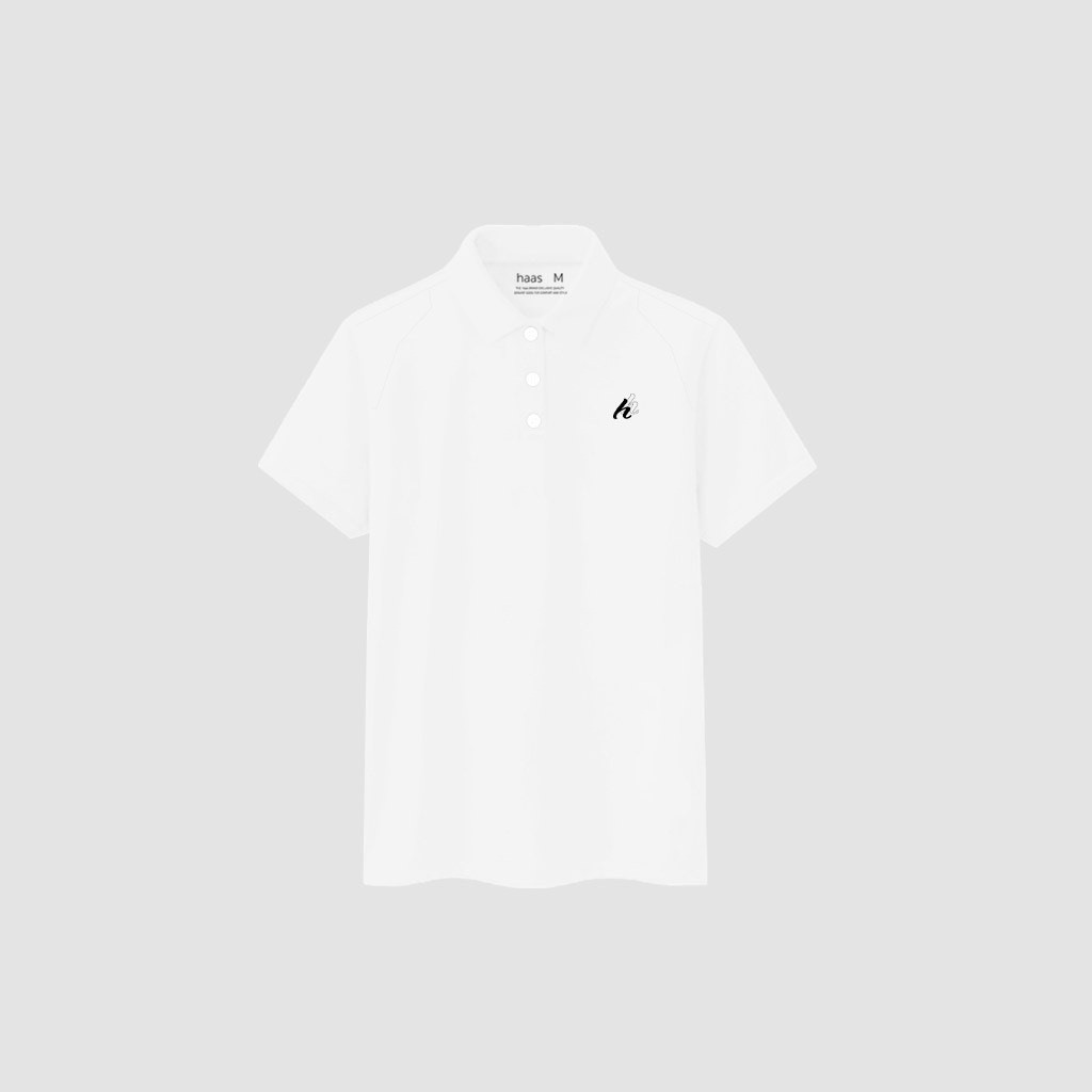 haas Active Polo เสื้อโปโล Sport ปักโลโก้ (h) SFSQ2178 - รูปที่ 3
