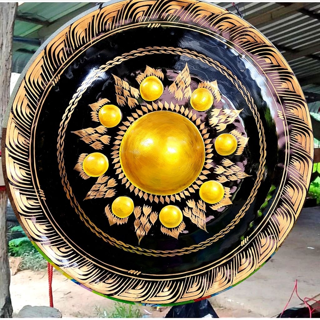 ฆ้อง ขนาด 60 ซม. เสียงดี เสริมชื่อเสียง บารมี โชคลาภ***สินค้าขายดี***