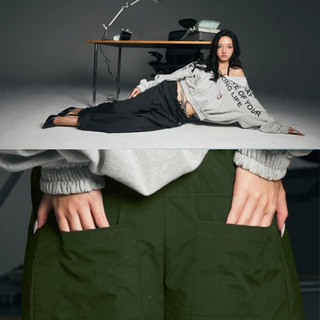 ASBKK : Double Waistband Sweatpants - กางเกงดับเบิ้ลเอว