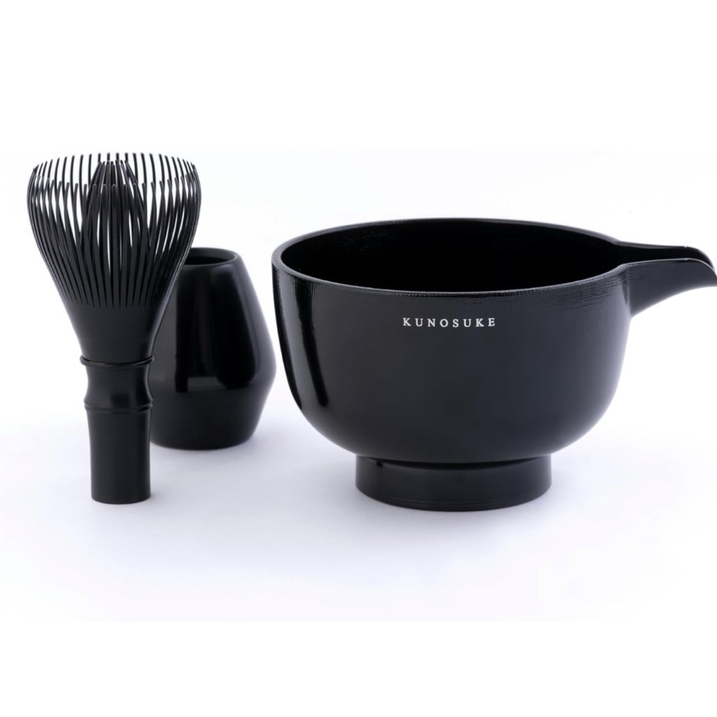 Kunosuke ชุดชงมัทฉะ The Blissful Tea Set ถ้วย แปรงชงมัทฉะ ( พร้อมส่งของแท้จากญี่ปุ่น)