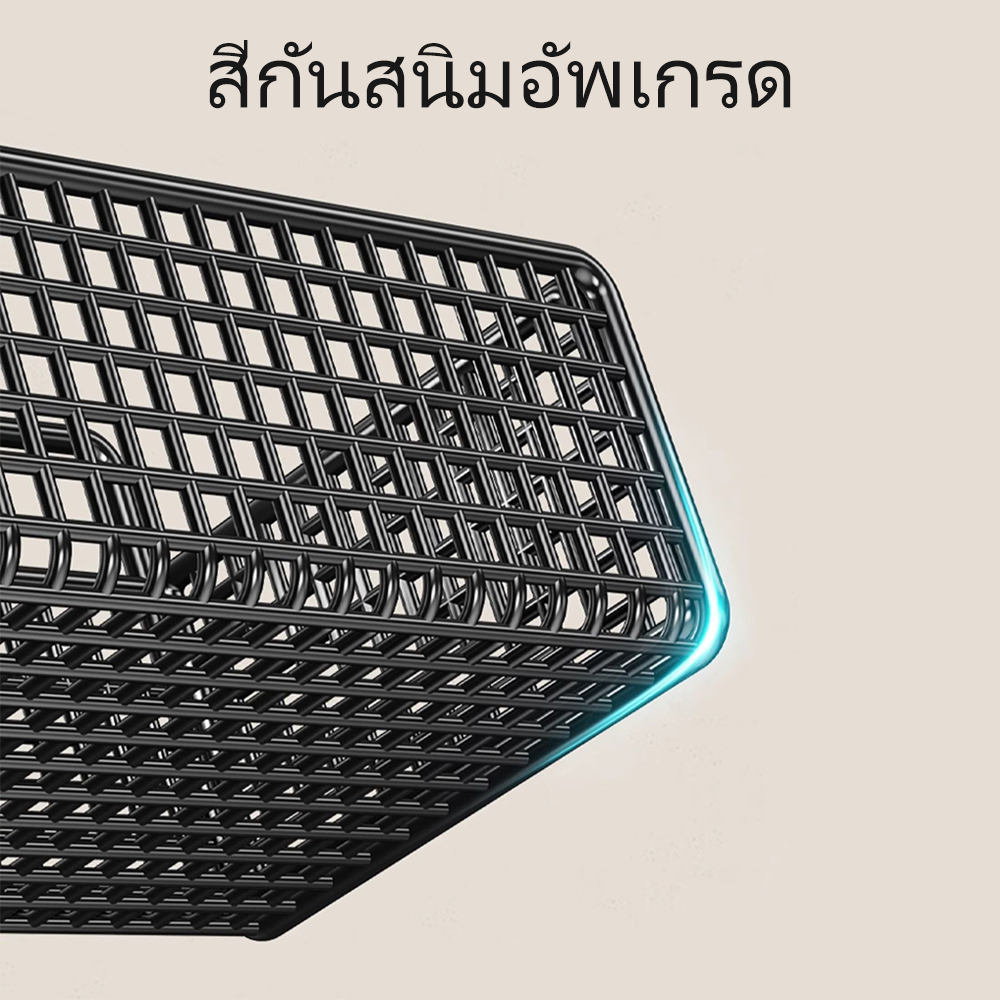 ชั้นแขวน ที่วางของ ความจุขนาดใหญ่ ติดผนัง  มีกาวแถม  ของใช้ในหอ - รูปที่ 3