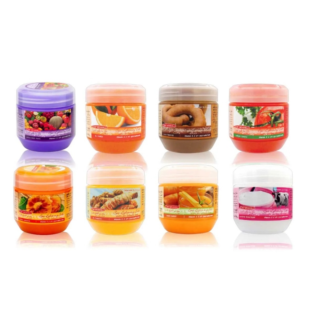 แคร์บิว เกลือขัดผิว เกลือสปา สครับขัดผิวกาย Carebeau SPA LIGHTENING SALT