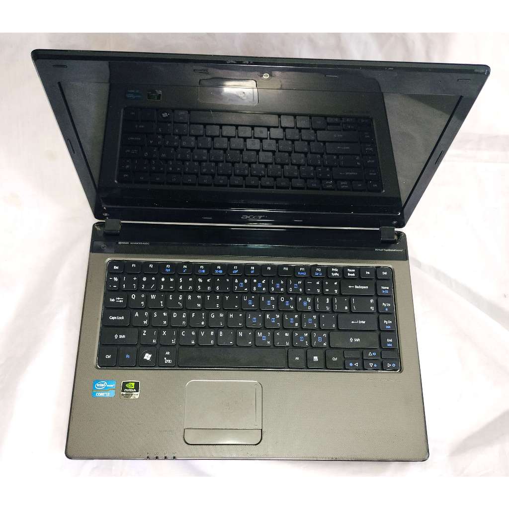 Notebook Acer Aspire 4750 i3-2330Mขนาด 14 นิ้ว"USED"