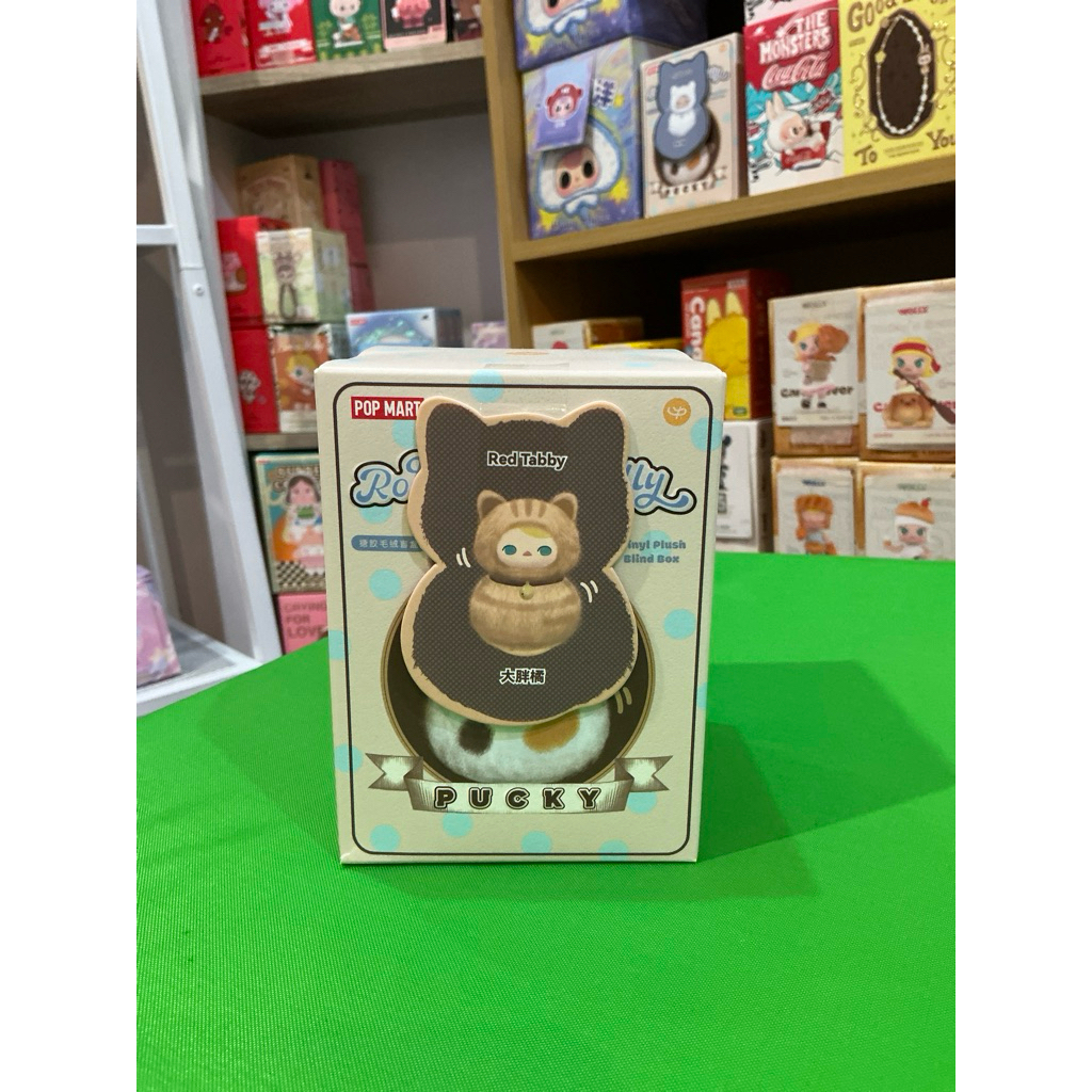ตุ๊กตาล้มลุก Pucky จากPopmart (เช็คการ์ด)