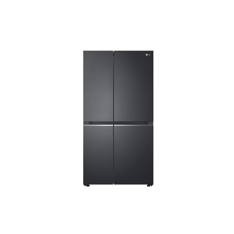 LG ตู้เย็น Side-by-Side 2 ประตู ขนาด 22.9 คิว (649 ลิตร) Black ระบบ Inverter รุ่น GC-B257SQYL.AMCPLMT